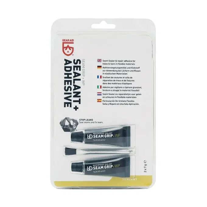 2 tubes de réparation couture Waterproof McNett SEAMGRIP + WP Meilleure Vente