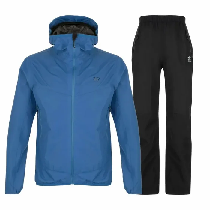 2117 of Sweden Jacks, ensemble de pluie, junior, bleu Dernière Chance