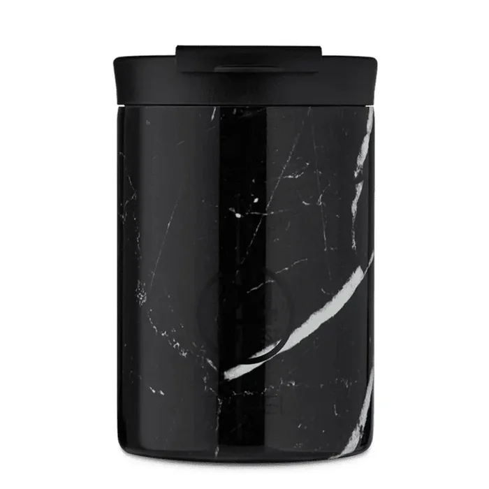 24Bottles Mug de voyageMarbre Noir Bon Plan