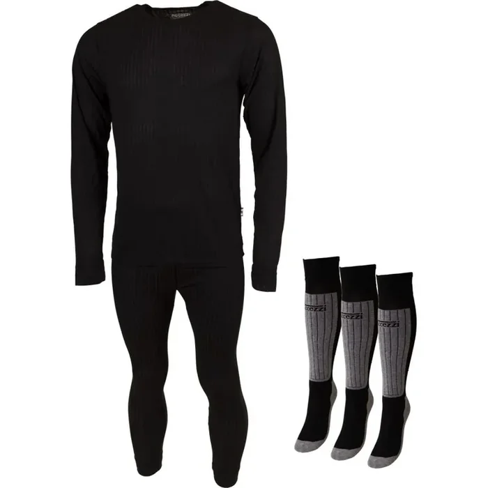 Accezzi underwear set + 3 paires de chaussettes Coolmax, hommes Livraison Express