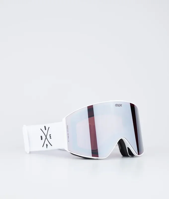Acheter Direct Dope Sight Masque de ski White/Silver Mirror