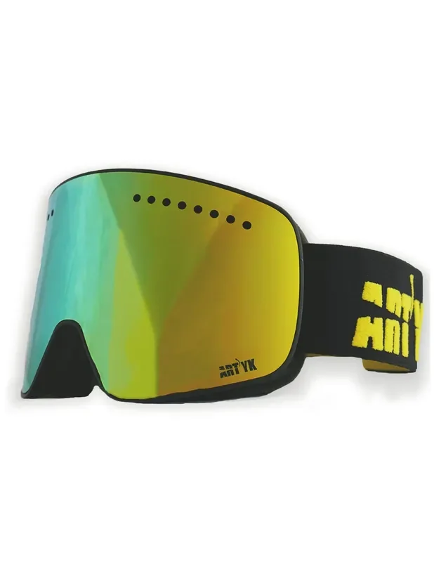 Acheter Direct Masque de ski Magnétique ARTYK 2 verres S1 + S3 Black Yellow