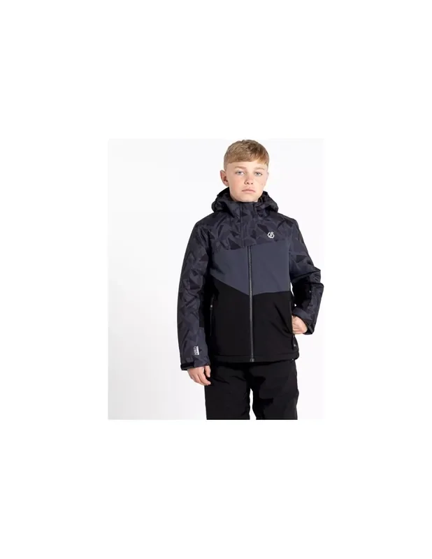 Acheter En Ligne Veste de Ski Junior Neuve Dare 2B Humour Jacket Black Geo