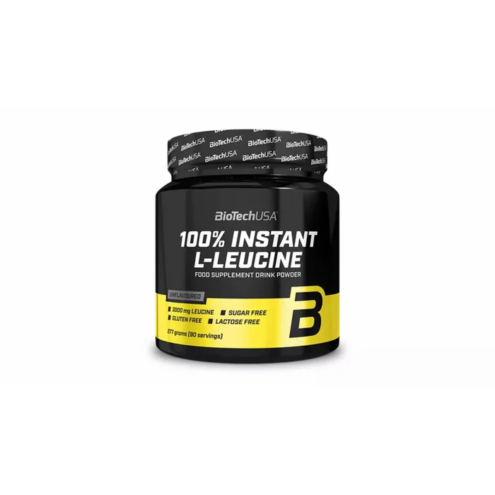 Acides aminés Biotech USA 100% Instant L-Leucine [Taille 277 g]