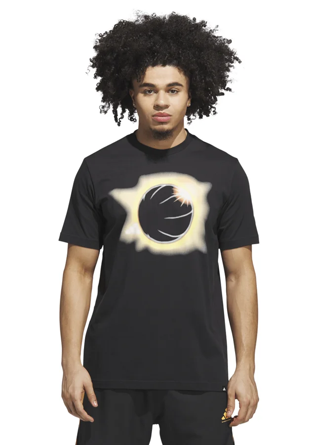 Adidas Basketball Novelty Eclipsed Graphic Tee « Black »