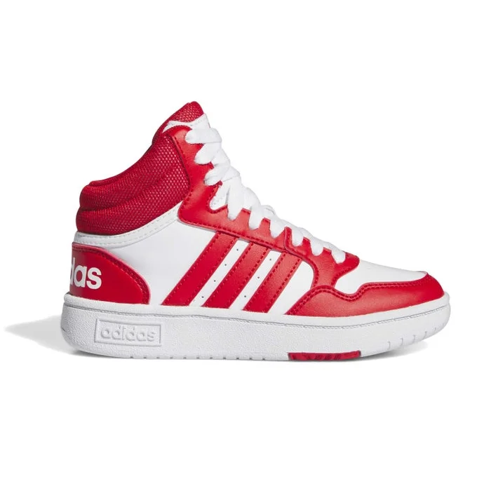 Adidas Kids Hoops 3.0 Mid « White-Red »