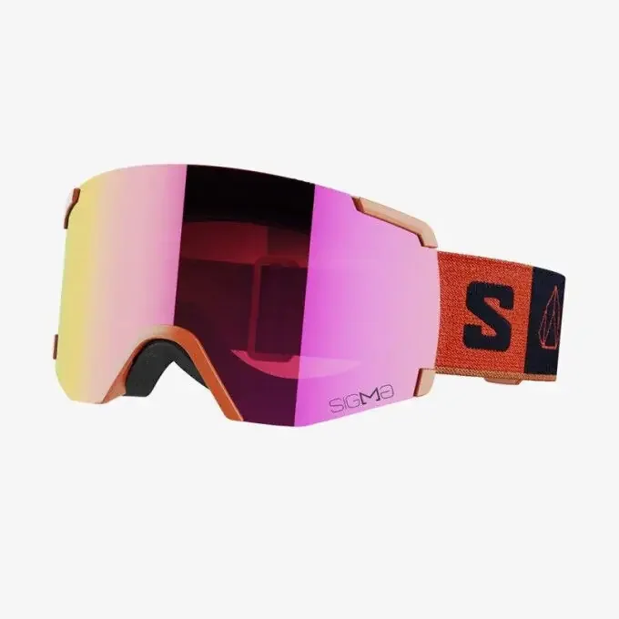 Affaire À Saisir Masque de ski Salomon S/VIEW SIGMA Burnt Ochre