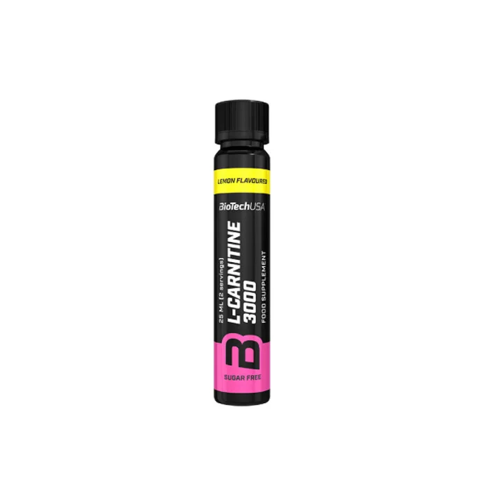 Ampoules de l-carnitines 3000 Biotech USA – Orange