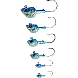 Anzuelos Cabeza Jig Pez Azul (6 unidades)