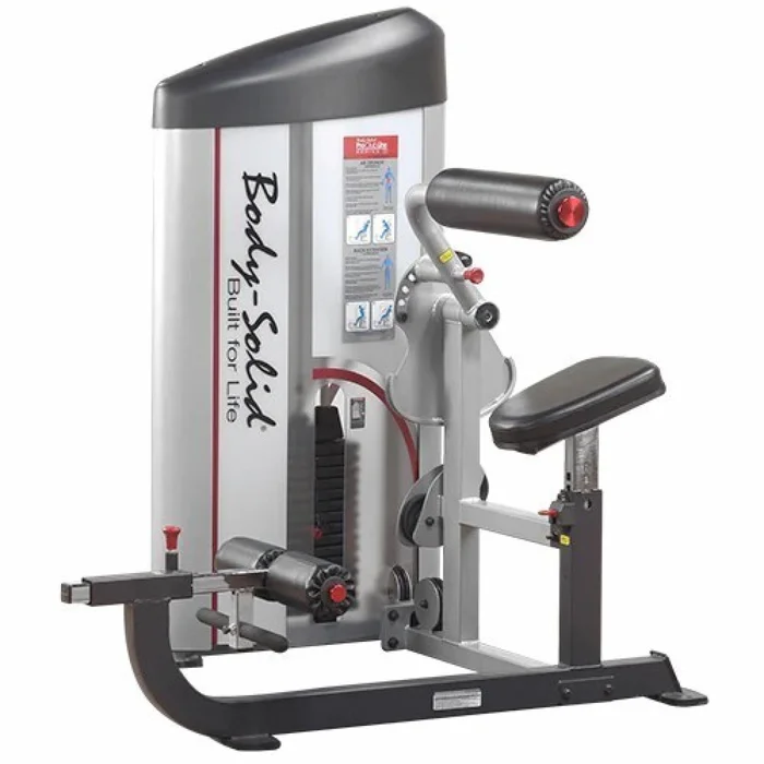 Appareil de musculation abdominale arrière ProClubLine Series II Pile de poids 72,5 kg [Taille 149,2×124,6×144,7 cm]