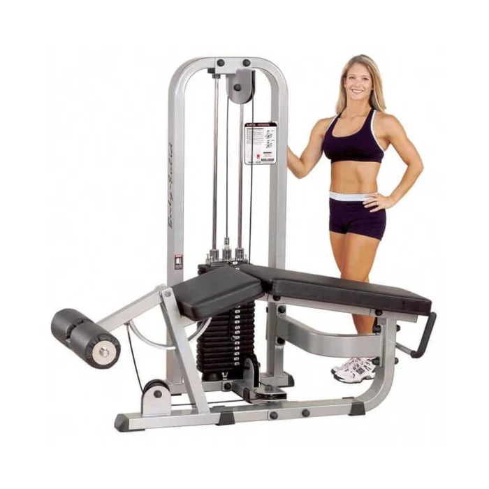 Appareil de musculation flexion des jambes ProClubLine Pile de poids 140 kg [Taille 162,6x94x157,5 cm]