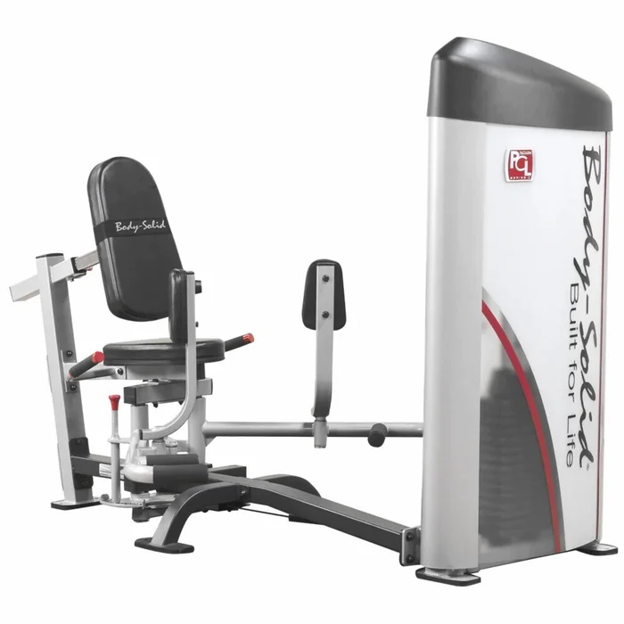 Appareil de musculation intérieur et extérieur de la cuisse ProClubLine Series II Pile de poids 75 kg [Taille 195,6x94x144,7 cm]