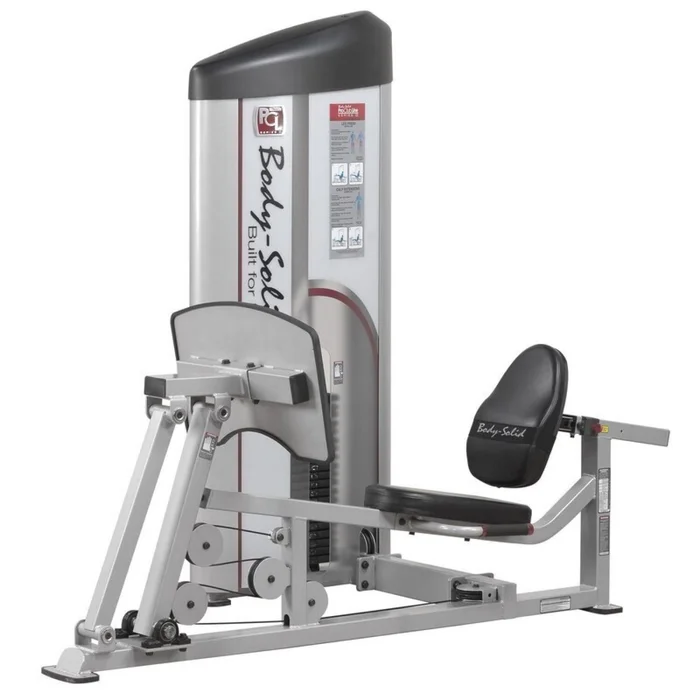 Appareil de musculation presse à jambes et relever le mollet ProClubLine Series II PIle de poids 95 kg [Taille 210,3×118,7×174,7 cm]