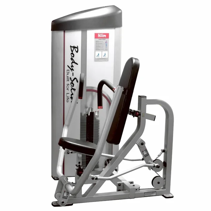 Appareil de musculation presse pectorale ProClubLine Series II Pile de poids 140 kg [Taille 111,4x139x174,4 cm]