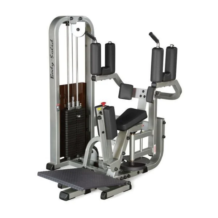 Appareil de musculation rotative pour torse ProClubLine Pile de poids 140 kg [Taille 123x157x130 cm]