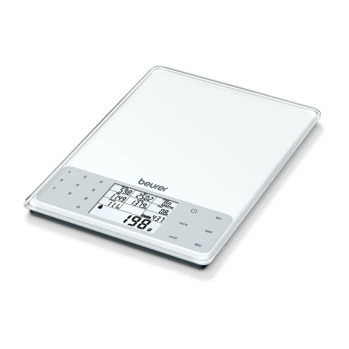 Balance d&rsquo;analyse des valeurs nutritionnelles Beurer DS 61 [Taille 16,5 x 23 x 2,4 cm]