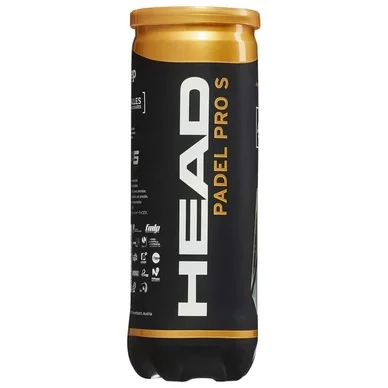 Balle de Padel HEAD Pro S (3 Tubes)