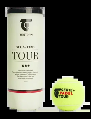 Balle de Padel Tretorn Série+ Padel Tour