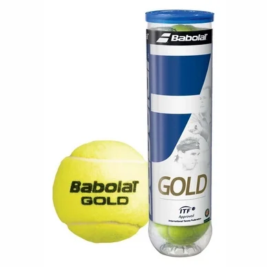 Balle de tennis Babolat Gold PET x4