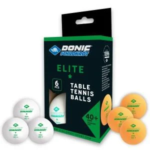 Balle de tennis de table Elite Poly 40+, Mixed