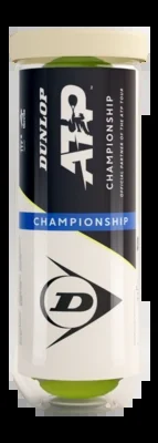 Balle de Tennis Dunlop ATP Championship 3-PET (Carton 24 x 3)