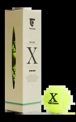 Balle de Tennis Tretorn Micro X 4 Pack (Carton 30×4)
