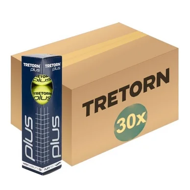 Balle de Tennis Tretorn Plus 4 Pack (Carton 30×4)