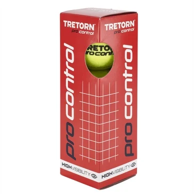 Balle de Tennis Tretorn Pro Control 3 Pack