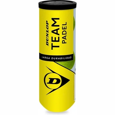 Balle Dunlop Team Padel (3 balles)