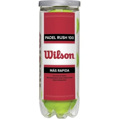 Balles de Padel Wilson Rush 100 (3 Tubes)