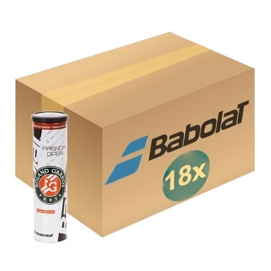 Balles de Tennis Babolat Roland Garros Gravel (Boîte 18 x 4)