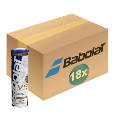 Balles de Tennis Babolat VS N2 (Boîte 18 x 4)