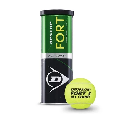 Balles de Tennis Dunlop Fort All Court TS 3-Tin (Boîte 24×3) 202