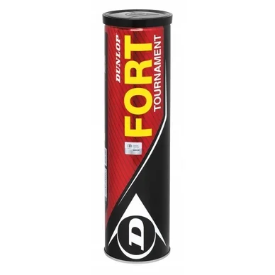 Balles de tennis Dunlop Fort Tournament 4-Tin