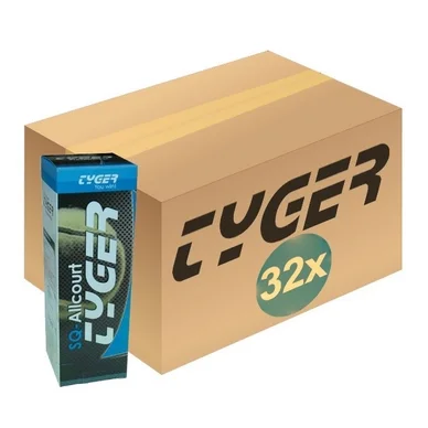Balles de tennis Tyger SQ Allcourt (32 x 3)