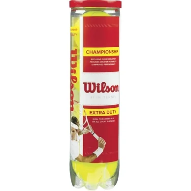 Balles de Tennis Wilson Championship Extra Duty (set de 4)