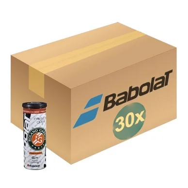 Balles des Tennis Babolat Roland Garros Gravel (Boîte 30 x 3)