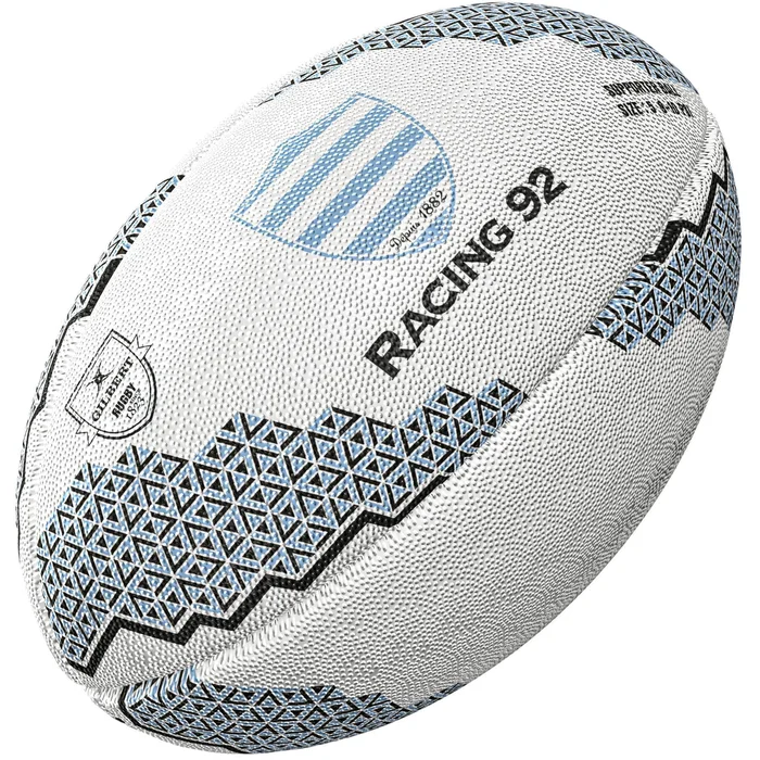 Ballon de rugby Racing 92 Supporter [Taille  5]