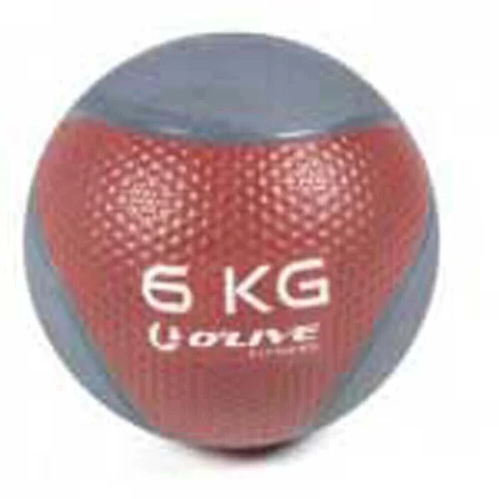 Ballon médicinal d’entraînement O&rsquo;live Fitness [Taille 6 kg]