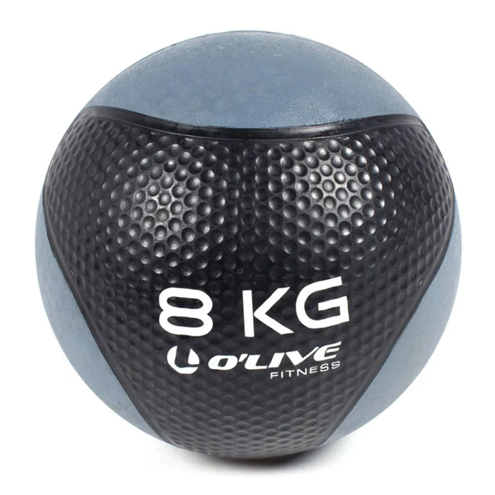 Ballon médicinal d’entraînement O&rsquo;live Fitness [Taille 8 kg]
