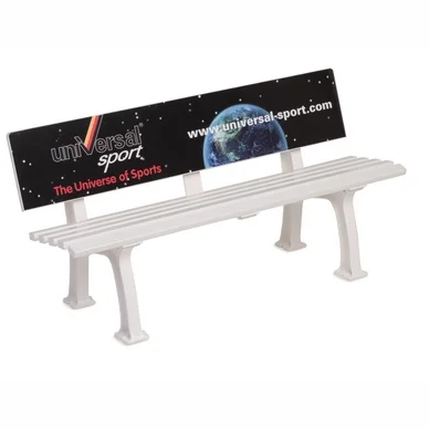 Banc Universal Sport Freiburg White Advertisement