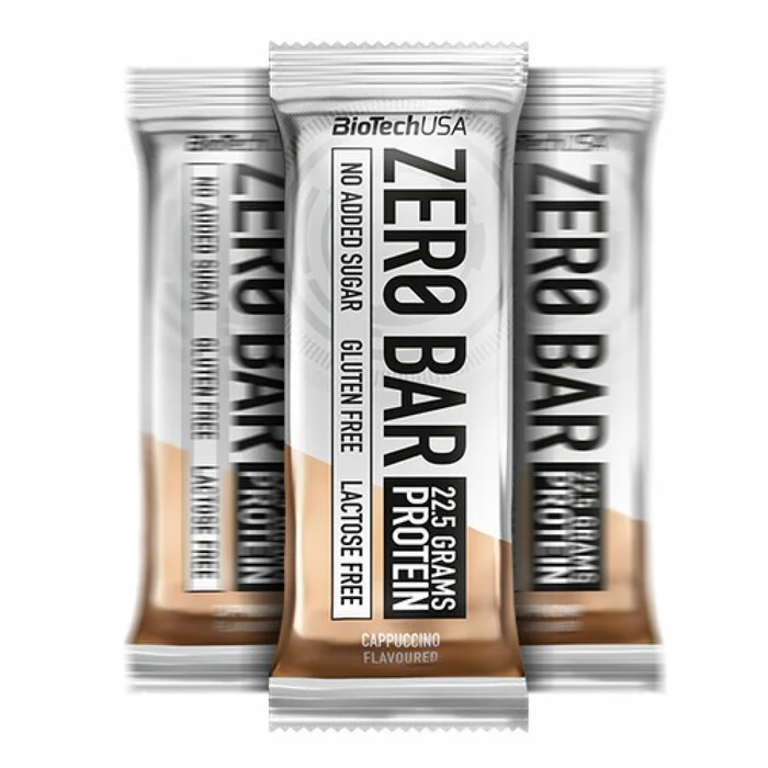 Barre proteiné Biotech USA – Cappuccino (x20)