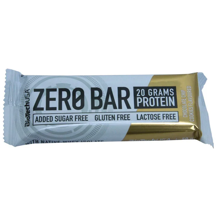 Barre protéiné Biotech USA – Chocolat chip cookies (x20)