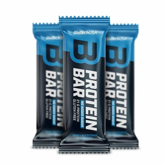 Barre proteiné Biotech USA – Coco-vanille (x16)
