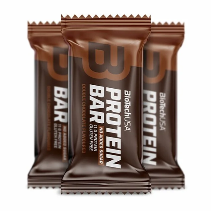 Barre proteiné Biotech USA – Double chocolat (x20)