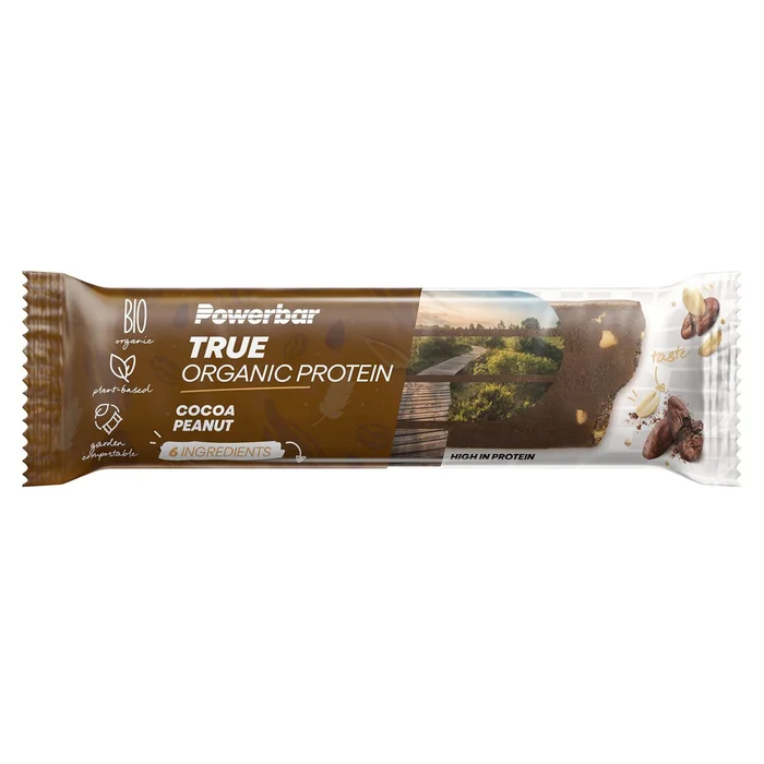 Barres de nutrition PowerBar True Organic Protein [Taille 16×45 g]