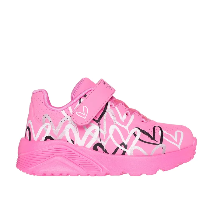 Baskets bu00e9bu00e9 fille Skechers Uno Lite Love Levitate [Taille 21]