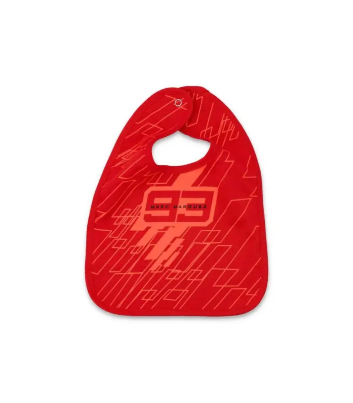 Bavoir Marc Marquez – big 93 Moto GP Officiel Rouge