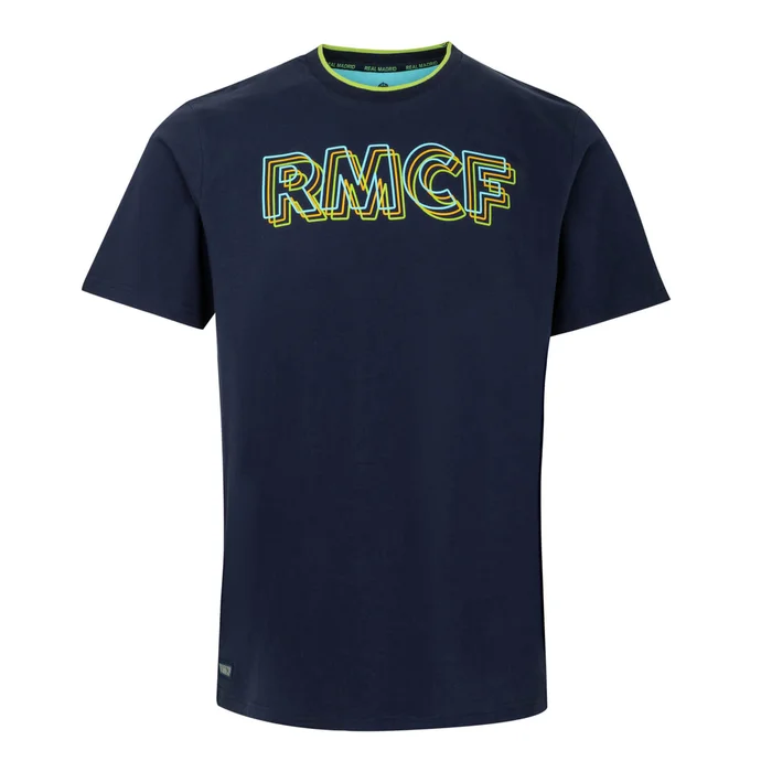 Bernabéu Neon Lights T-Shirt Homme brodé RMCF Bleu – Boutique Officiel Real Madrid CF