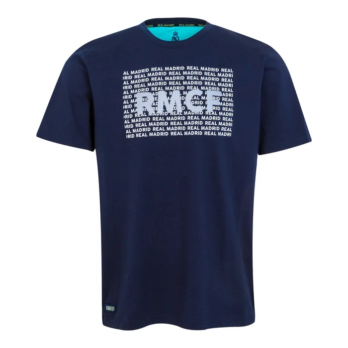 Bernabéu Neon Lights T-Shirt Homme RMCF Print Blue – Boutique Officiel Real Madrid CF